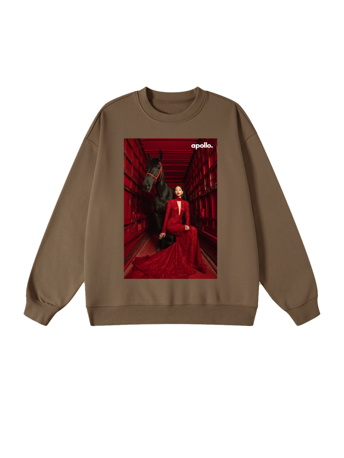 'Designed to Intimidate' Oversized Sweatshirt