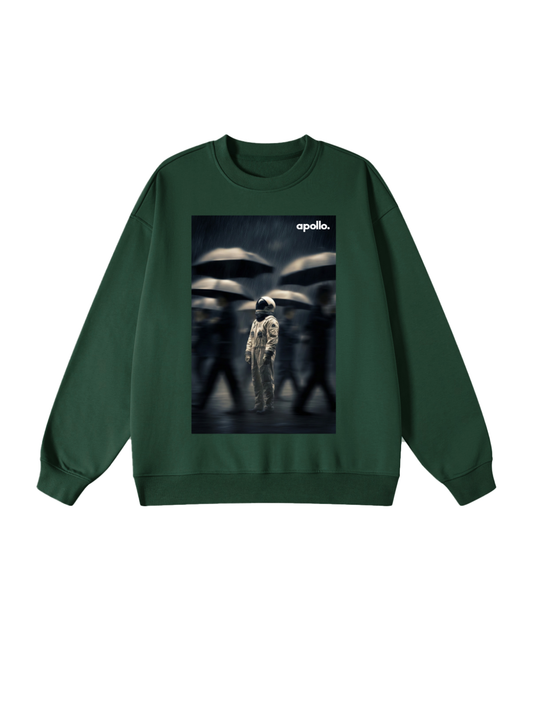 'Grounded in Awareness' Oversized Sweatshirt