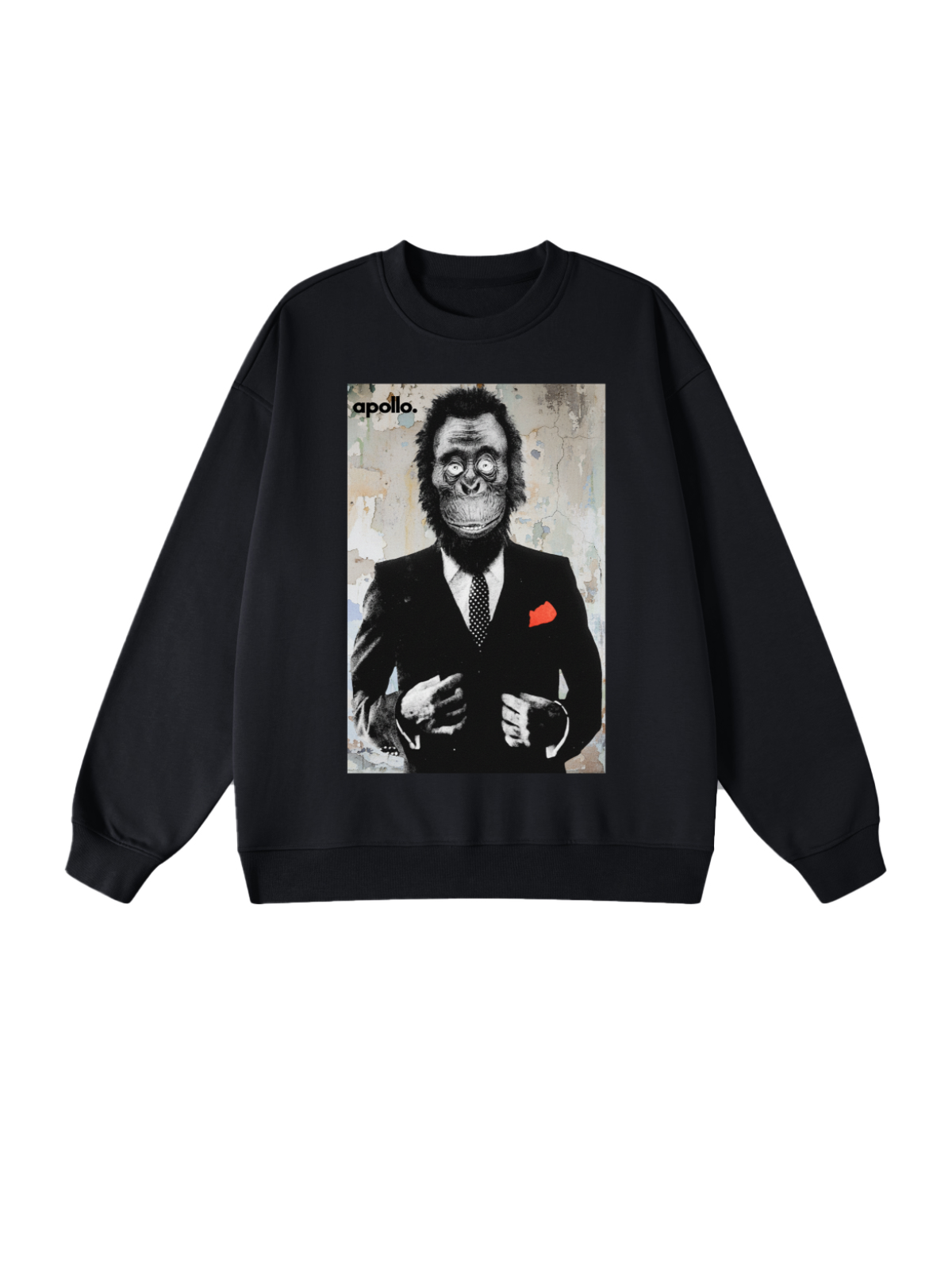Sweat-shirt oversize « Monkey Business Only »