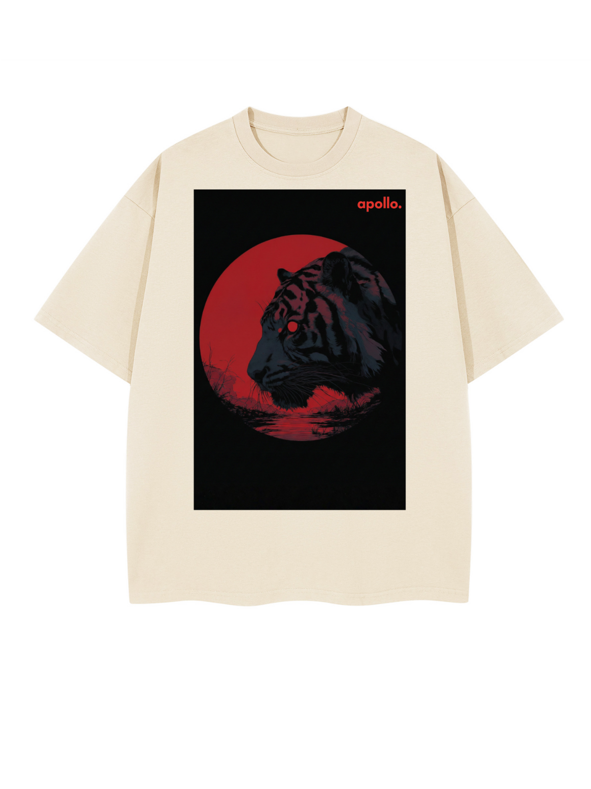 'Face The Tiger Within' Oversized T-shirt