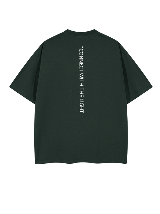 'Connect With The Light' Oversized T-shirt