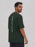 T-shirt oversize « Connectez-vous à la lumière »