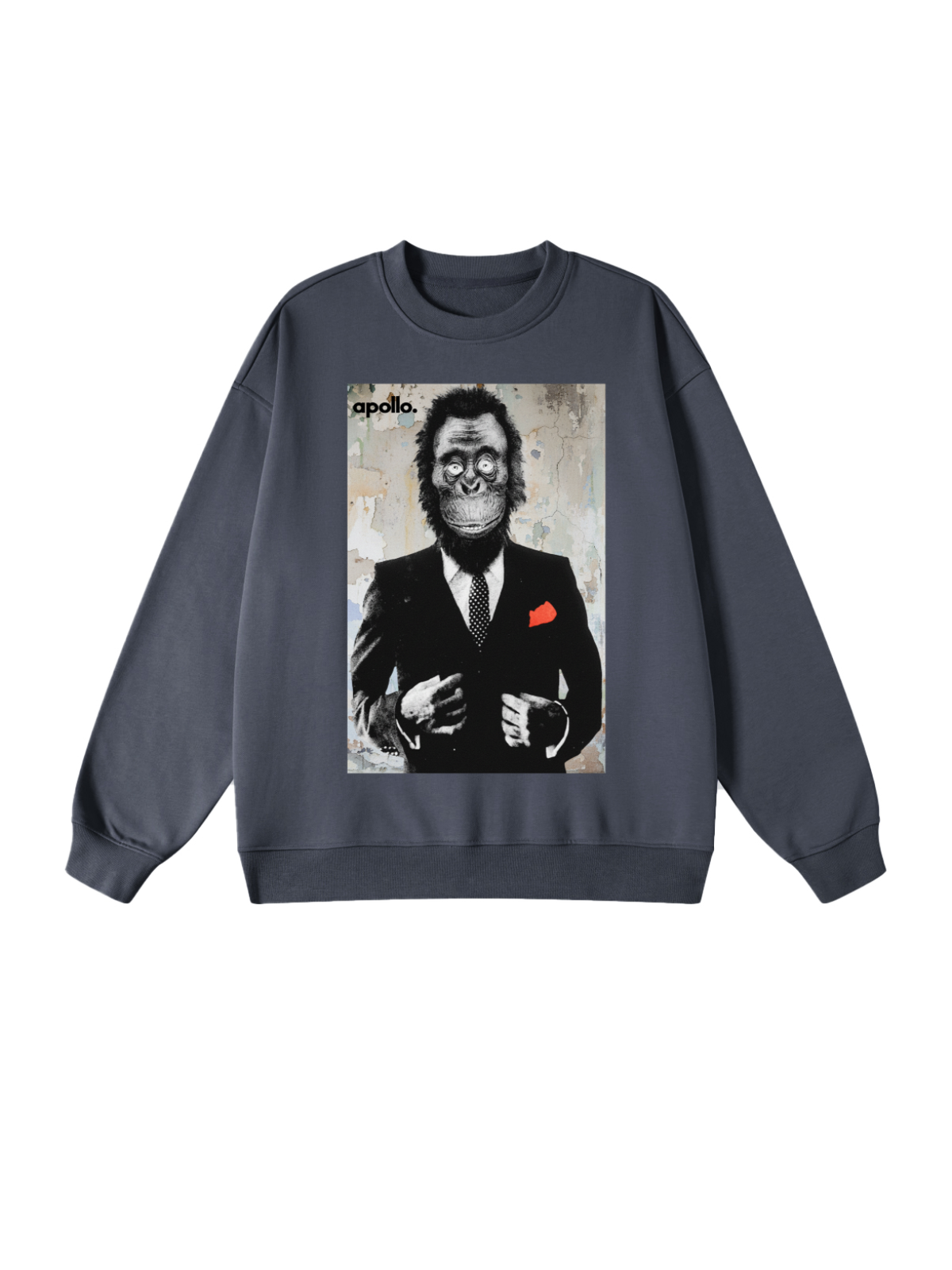 Sweat-shirt oversize « Monkey Business Only »