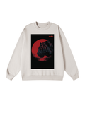 'Face The Tiger Within' Oversized Sweatshirt