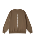 'Grounded in Awareness' Oversized Sweatshirt
