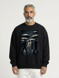 Sweat-shirt oversize « Ancré dans la conscience »