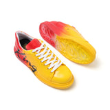 Hand-Painted Customized Sneakers for Men by Apollo Moda | Genova "King"