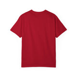 Apollo Moda Men's Red Garment-Dyed T-shirt