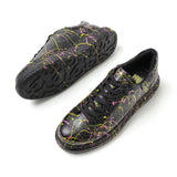 Hand-Painted Customized Sneakers for Women by Apollo Moda | Stardust Rhythm