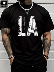 Men's Summer Crewneck T Shirt
