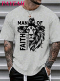 Man Of Faith T-Shirt 100% Cotton