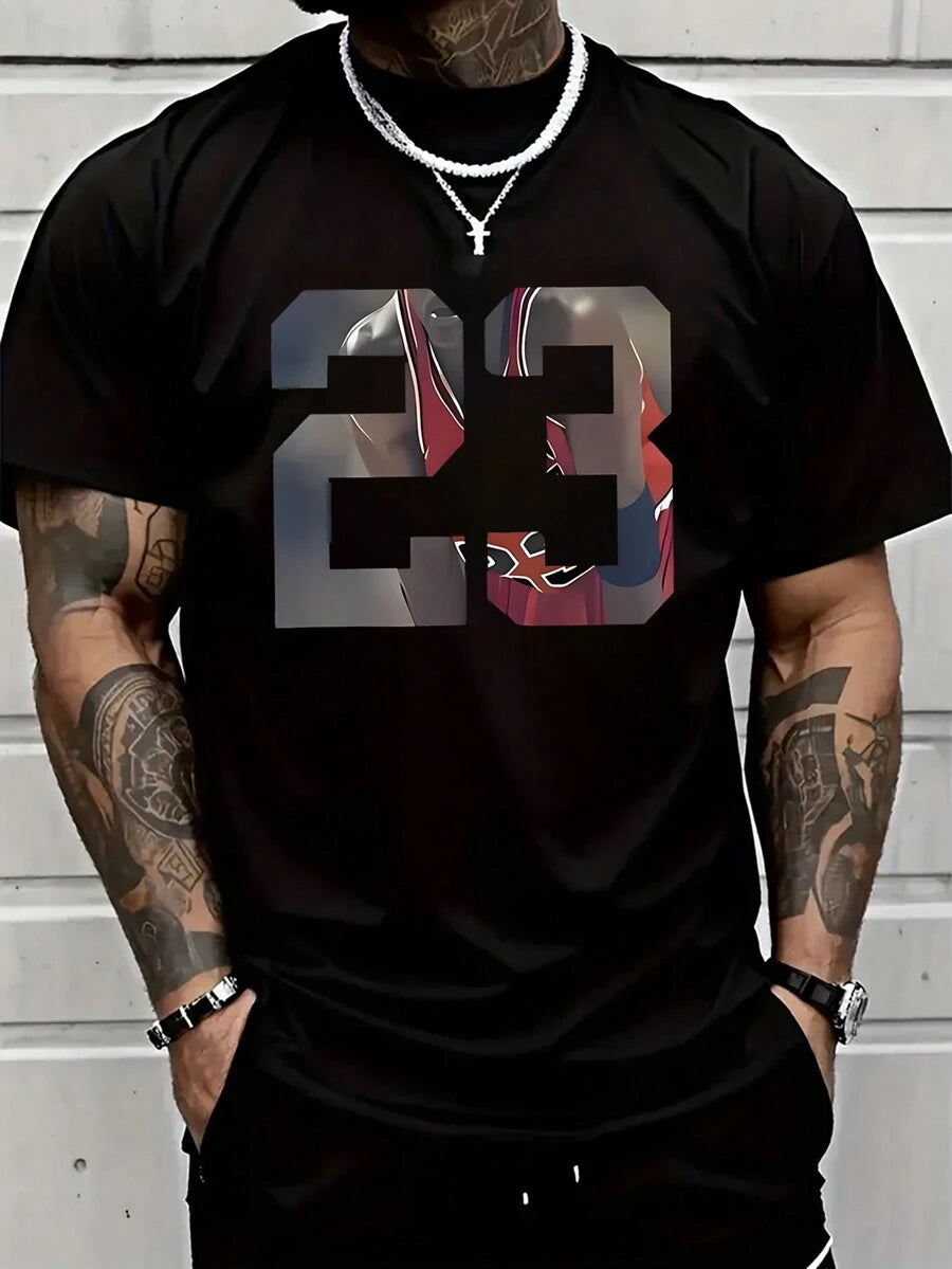 Men's Short-Sleeved Printed T-Shirt