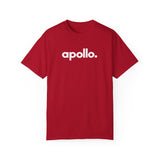 Apollo ModaCamiseta teñida en prenda de hombre de color rojo
