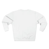 Women's Apollo Moda White Crewneck Sweatshirt