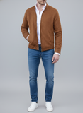 Men's Slim Fit Long Sleeve Knitted Jacket