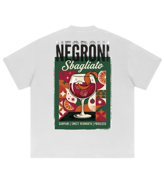 Negroni Sbagliato Oversized Heavyweight Graphic Tee