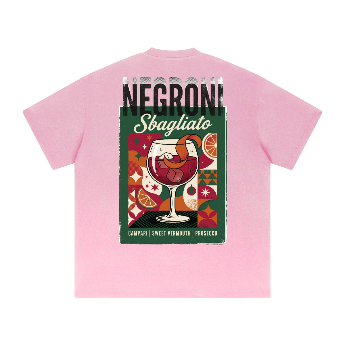 Negroni Sbagliato Oversized Heavyweight Graphic Tee