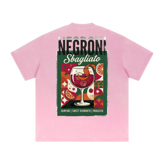 Negroni Sbagliato Oversized Heavyweight Graphic Tee