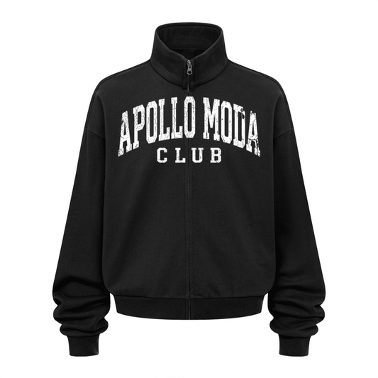 Club Collegiate Oversized Full-Zip Sweatshirt