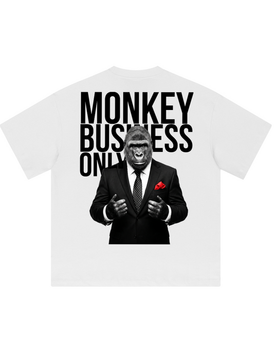 Monkey Business Only Oversized Graphic Tee