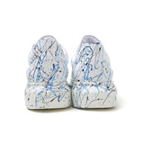 Hand-Painted Customized Sneakers for Men by Apollo Moda | Stardust Sky Blue