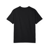 Camiseta teñida en prenda negra Apollo Moda para mujer