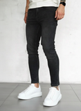 Men Slant Pocket Skinny Jeans