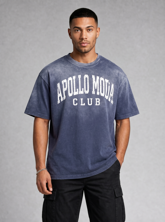Club Washed Gradient Oversized Tee