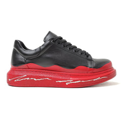 Hand-Painted Customized Sneakers for Women by Apollo Moda | Ember Fade