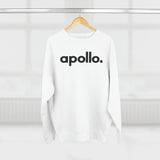 Women's Apollo Moda White Crewneck Sweatshirt