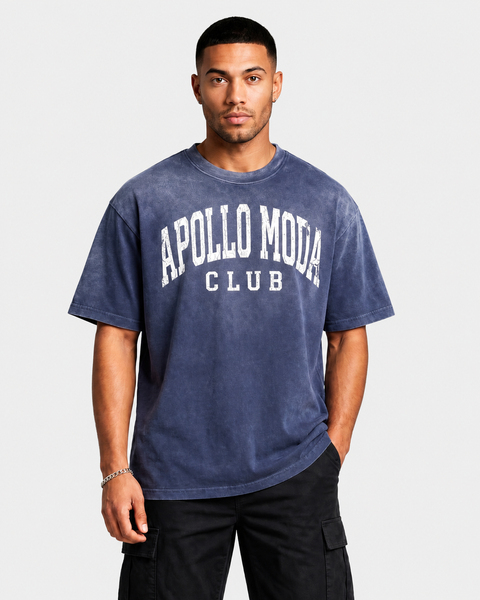 Club Washed Gradient Oversized Tee