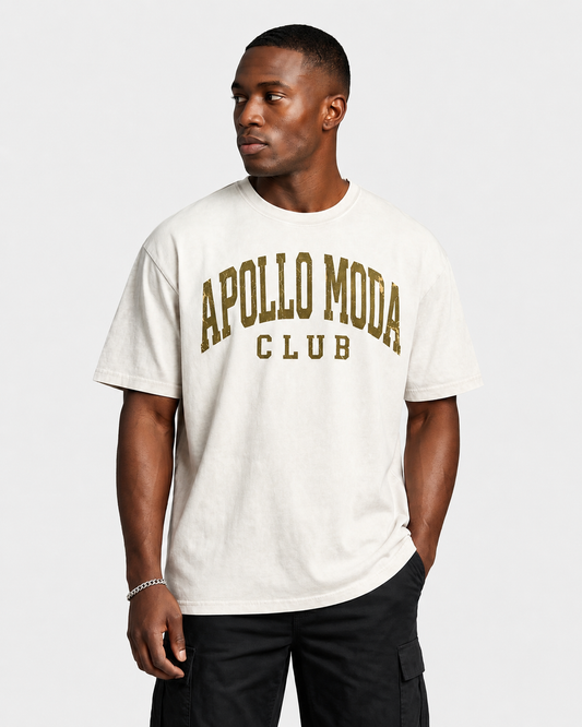 Camiseta oversize Club Gold Collegiate