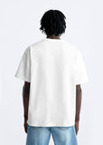 Men's Relaxed Fit White T-shirt (190GSM)