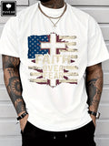 Faith Over Fear Men's T-Shirt 100% Heavy Cotton