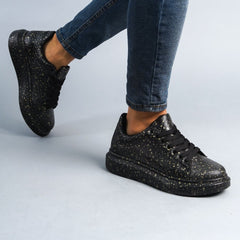 Men's Apex Black Gold Splash