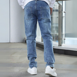 Men's Stretchy Simple Daily Wear Jeans