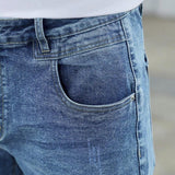 Men's Stretchy Simple Daily Wear Jeans