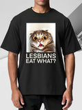 Printed Men's Vintage Casual Print T-Shirt