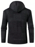 Men's Slim Fit Long Sleeve Knitted Jacket