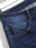 Men's Washed Pocket Slim Fit Jeans