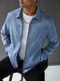 Men's Slim Fit Long Sleeve Knitted Jacket