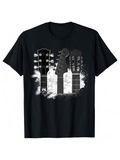 Men's Graphic T-Shirt Guitar Player