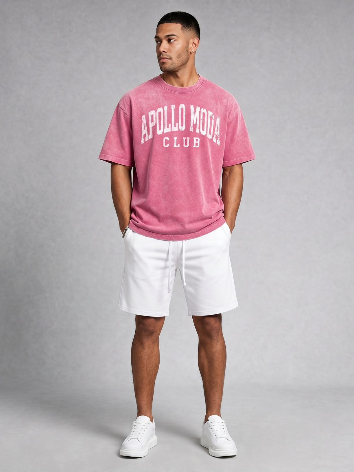 Club Washed Gradient Oversized Tee