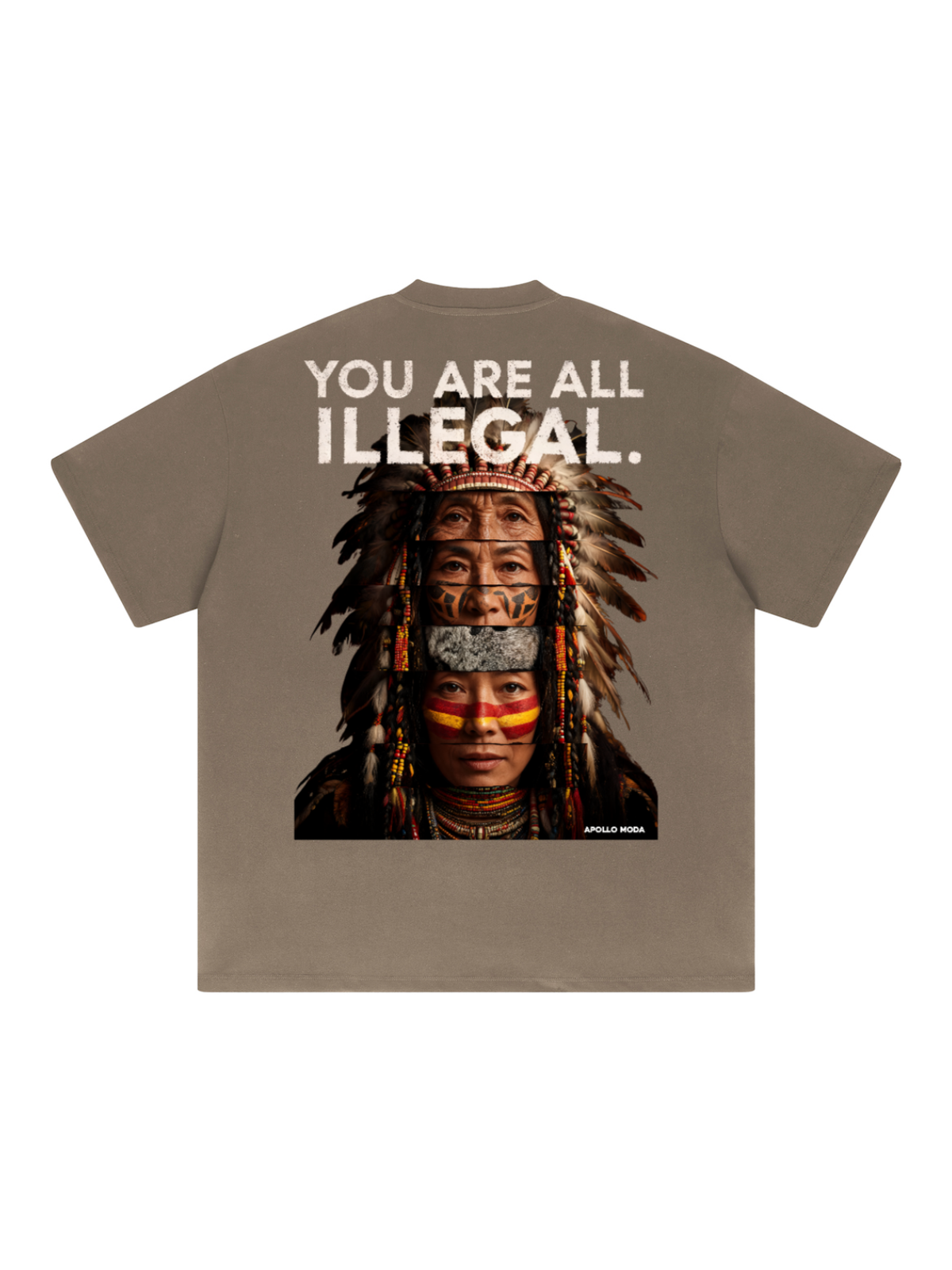 You Are All Illegal Oversized Heavyweight Graphic Tee