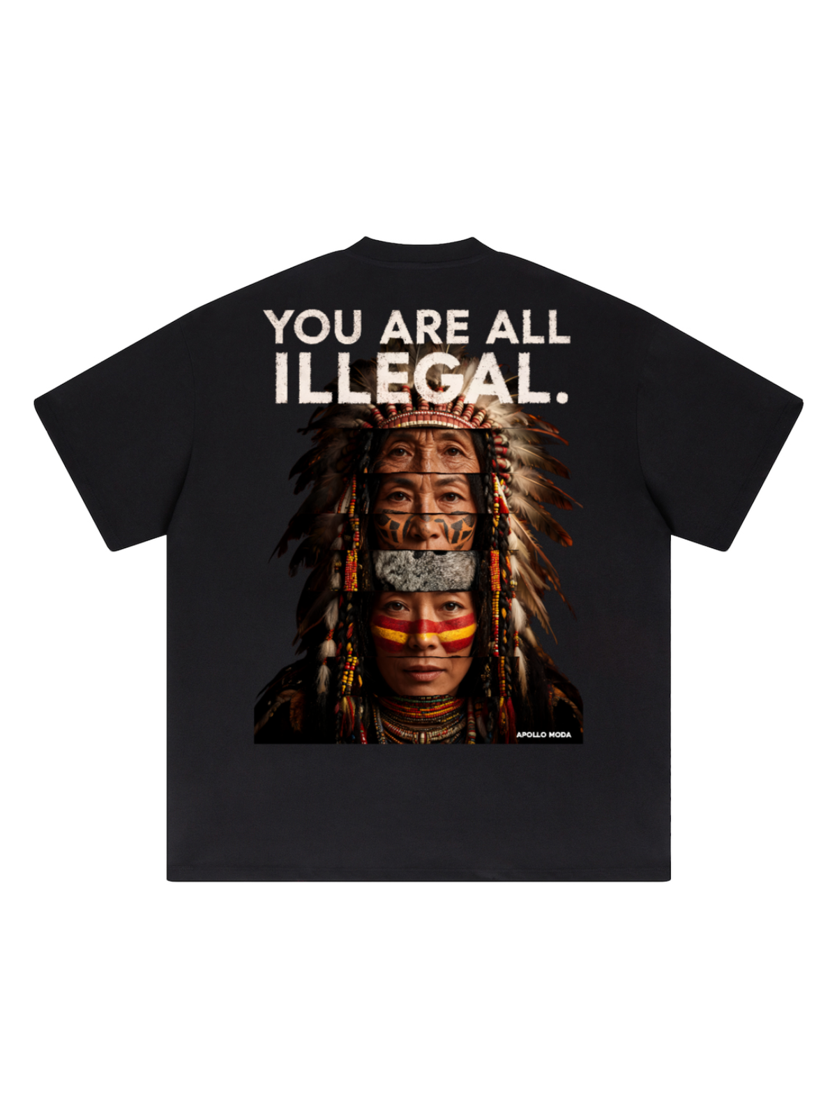 You Are All Illegal Oversized Heavyweight Graphic Tee