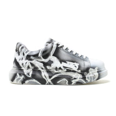 Hand-Painted Customized Sneakers for Women by Apollo Moda | Genova Chaos