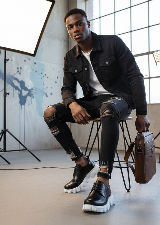 Cancún para hombre en blanco y negro