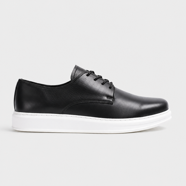 Apollo Moda Men's Lazio Monochrome Classic, Size: 8.5, Black