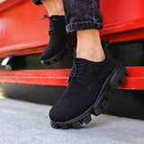 Cancun 'All Black Suede' - Apollo Moda